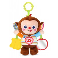 vtech 可愛小猴子聲光毛公仔吊飾